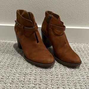 Brown booties